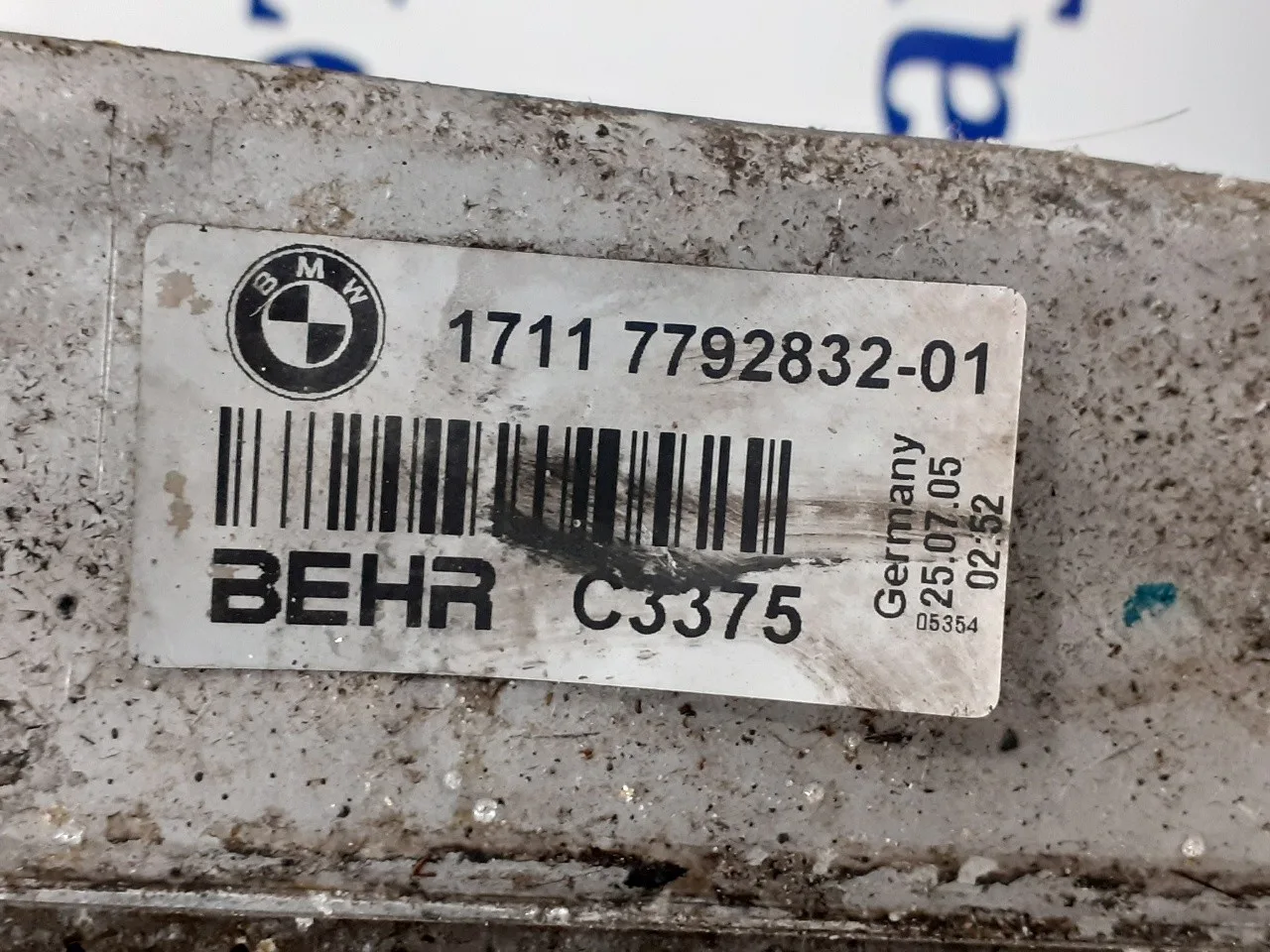 Radiador Agua para Bmw Serie 5 Berlina (E60)