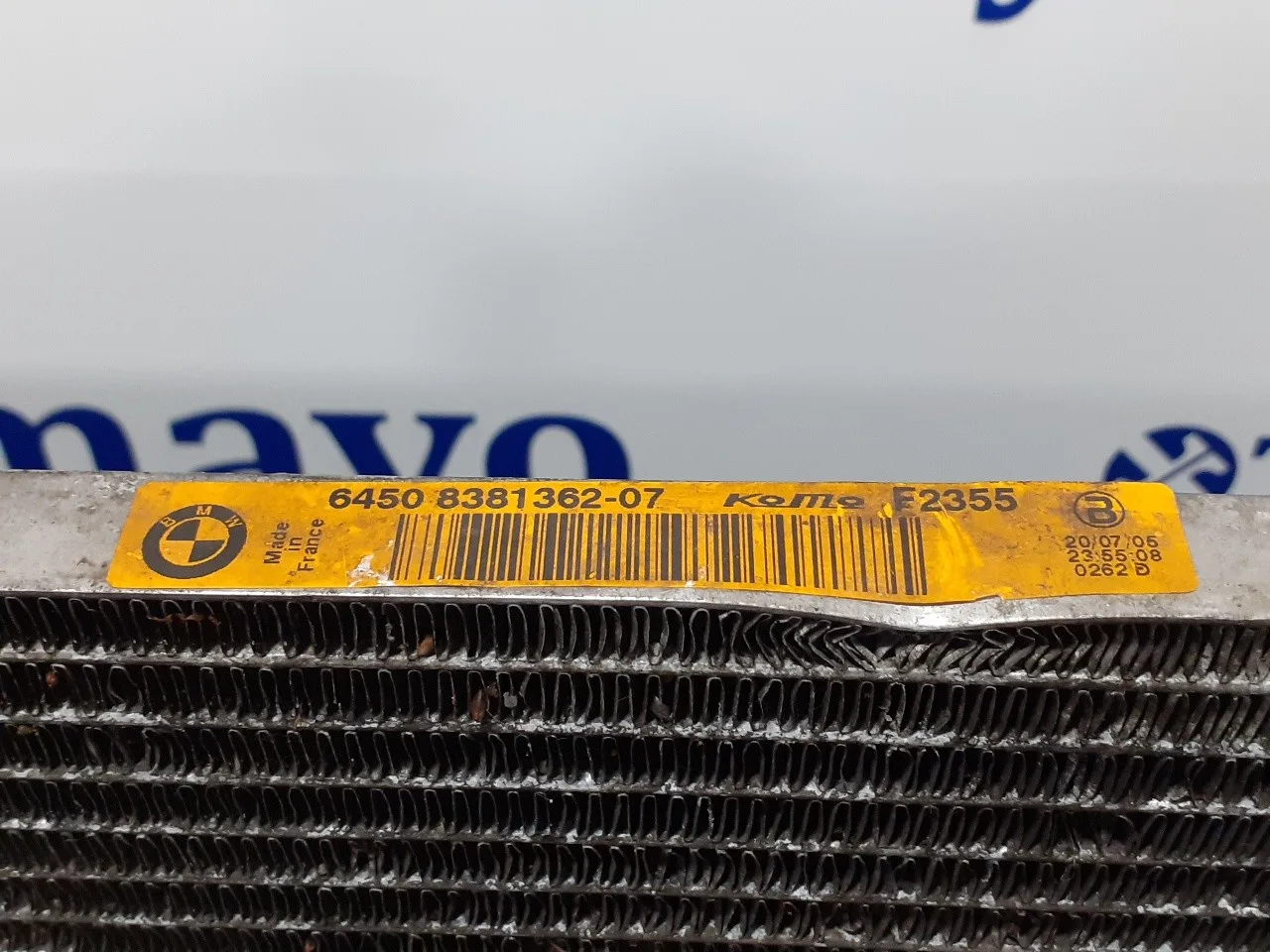 Condensador / Radiador Aire Acondicionado para Bmw Serie 5 Berlina (E60)