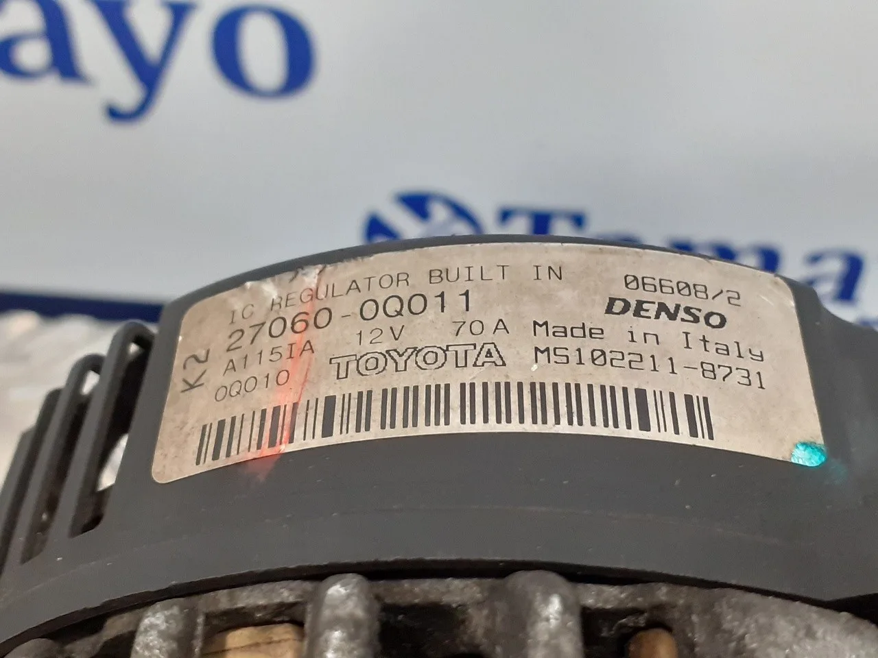 Alternador para Peugeot 107
