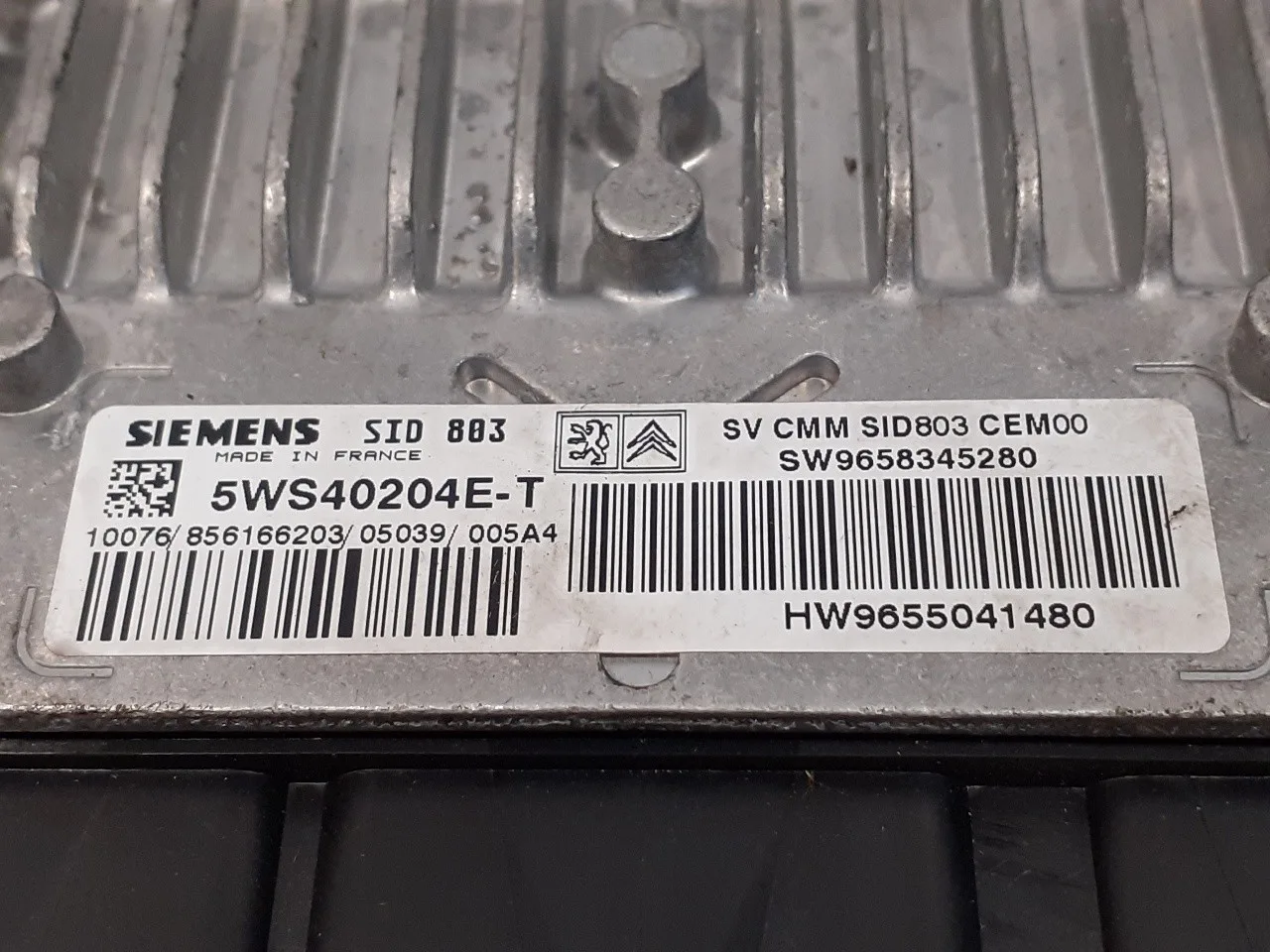 Centralita Motor Uce para Peugeot 407