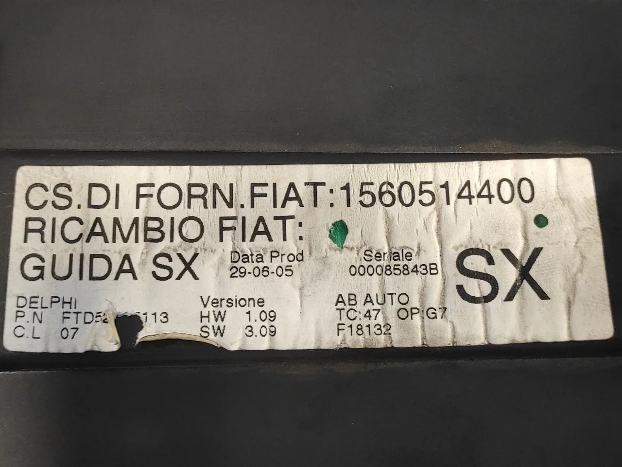 Mando Climatizador para Alfa Romeo 156 Sportwagon