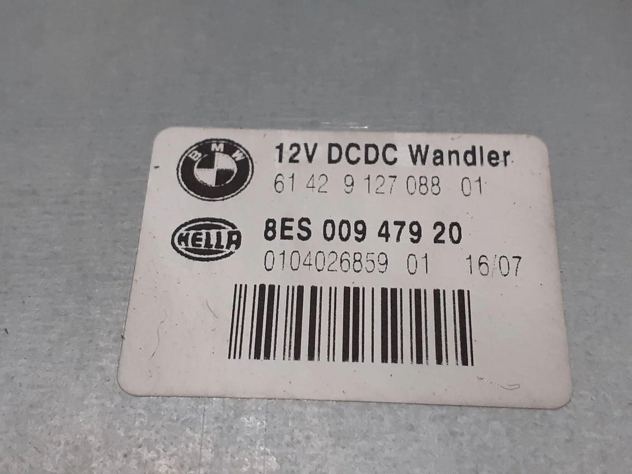 Modulo Electronico para Bmw Serie 1 Berlina (E81/E87)