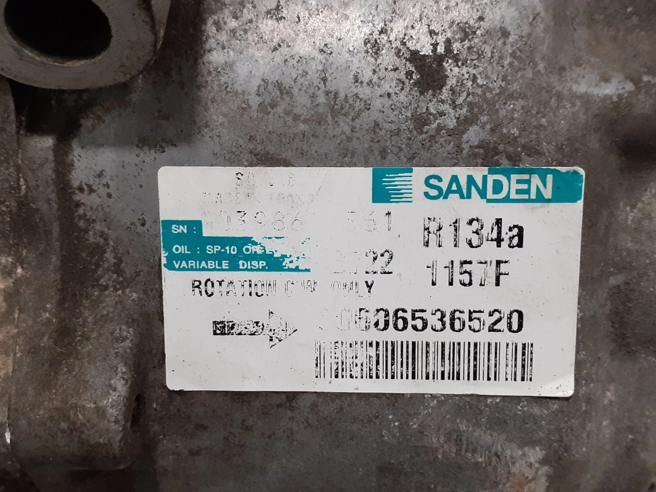 Compresor Aire Acondicionado para Fiat Multipla Nuevo (186)