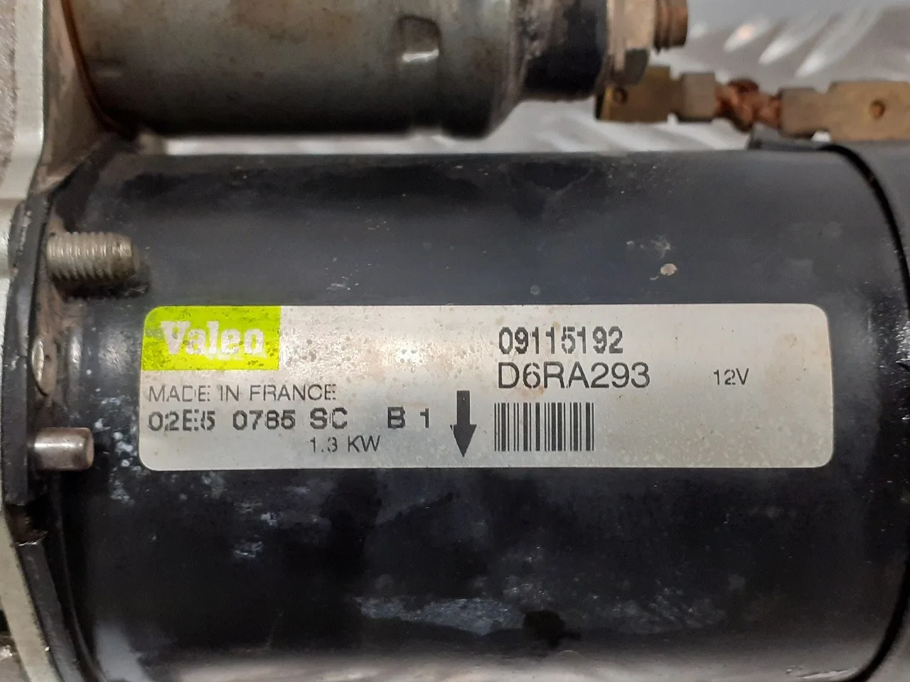 Motor Arranque para Opel Corsa C