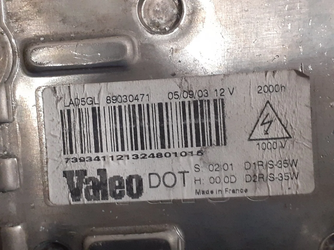 Faro Derecho para Renault Laguna Ii (Bg0)