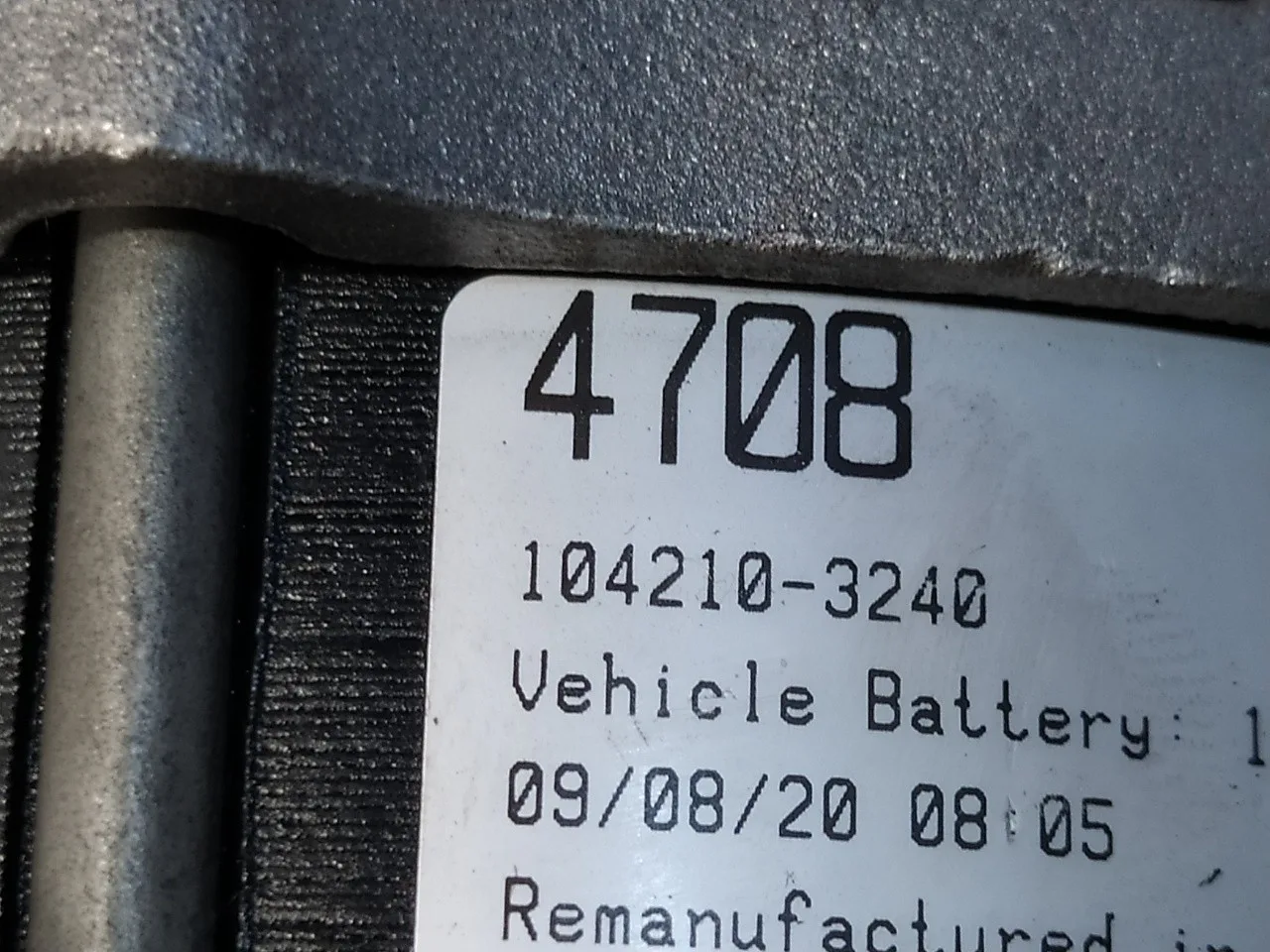 Alternador para Peugeot 206 Berlina
