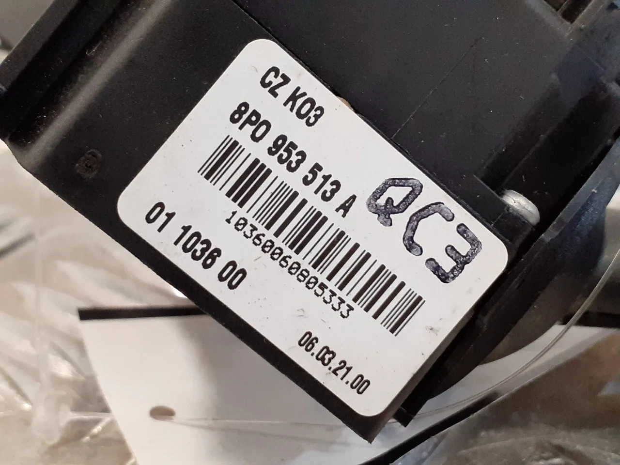 Mando Intermitentes para Audi A3 Sportback (8P)