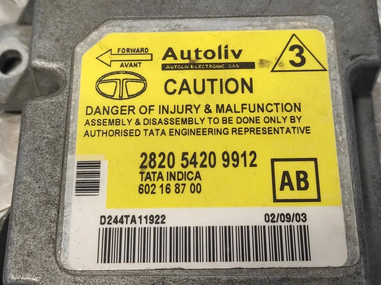 Centralita Airbag para Tata Indica