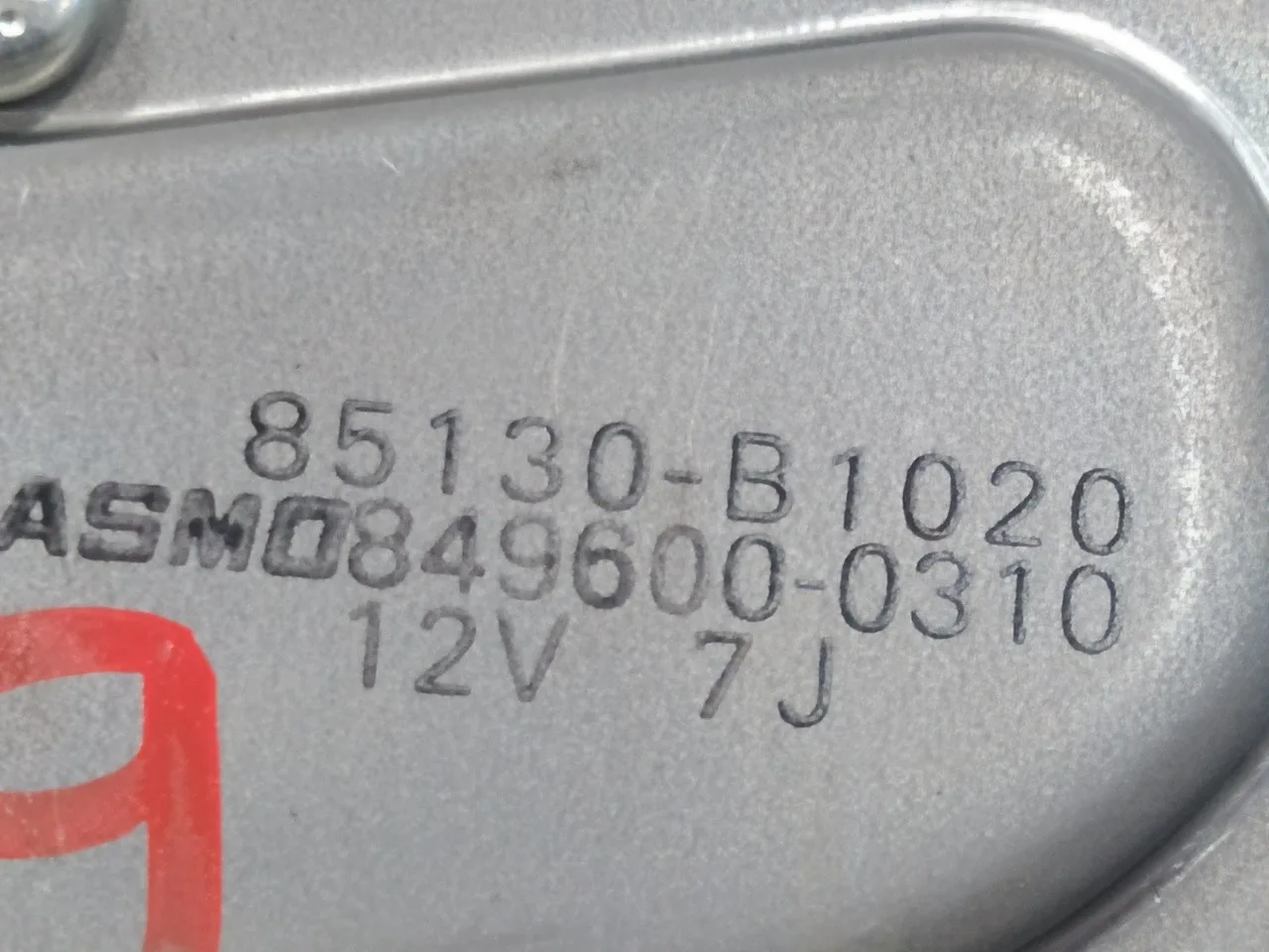 Motor Limpia Trasero para Subaru Justy J13