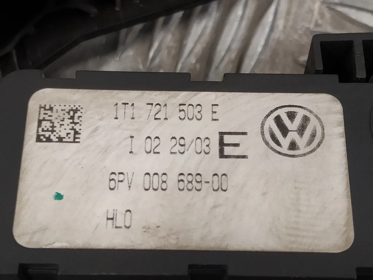 Potenciometro Pedal para Volkswagen Touran (1T1)