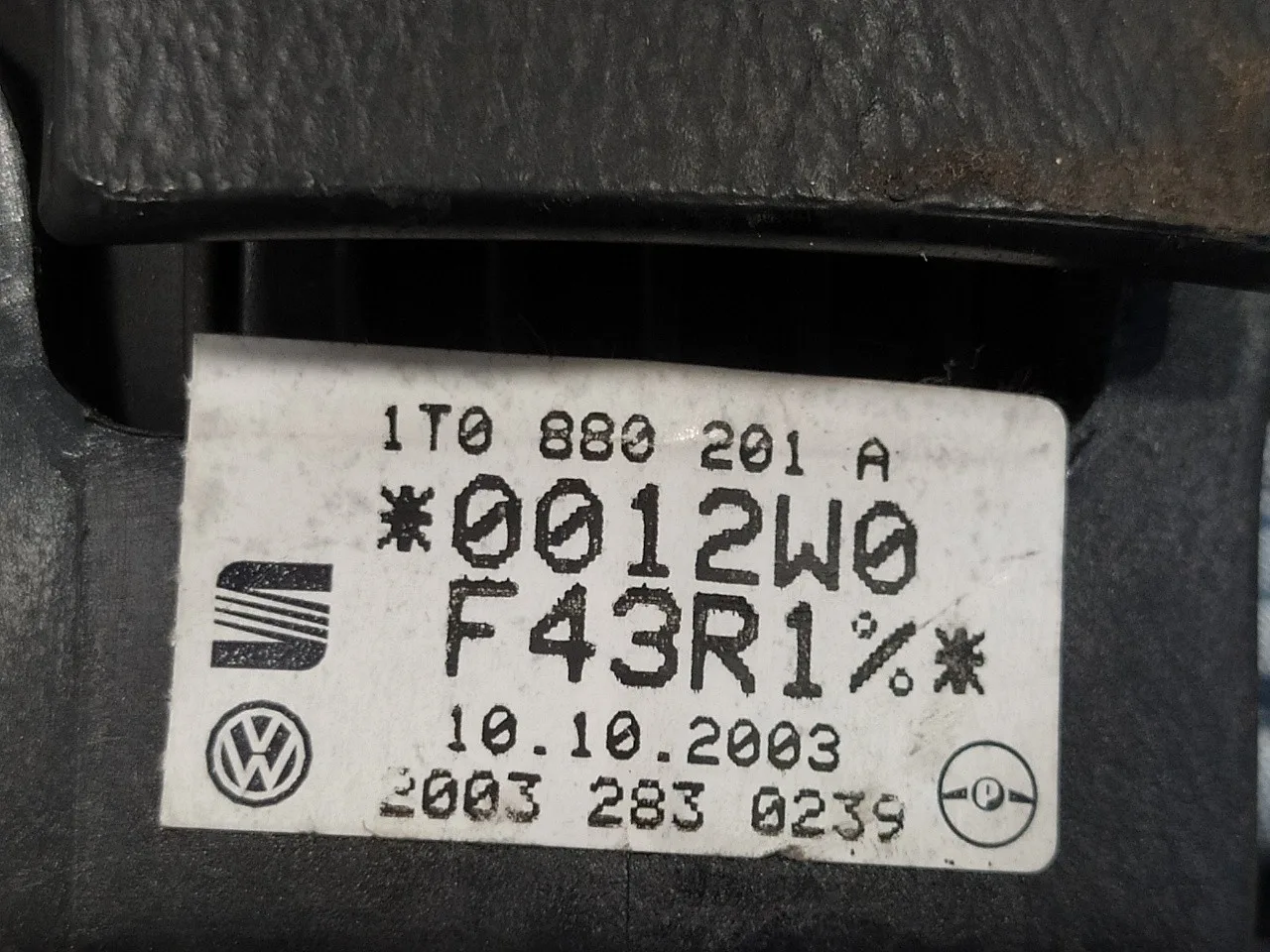 Airbag Delantero Izquierdo para Volkswagen Touran (1T1)