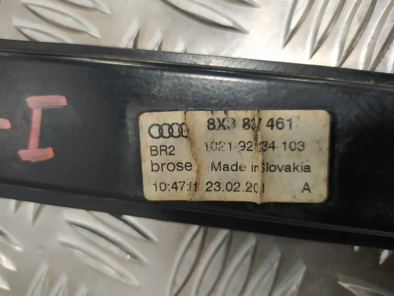 Elevalunas Delantero Izquierdo para Audi A1 (8X)