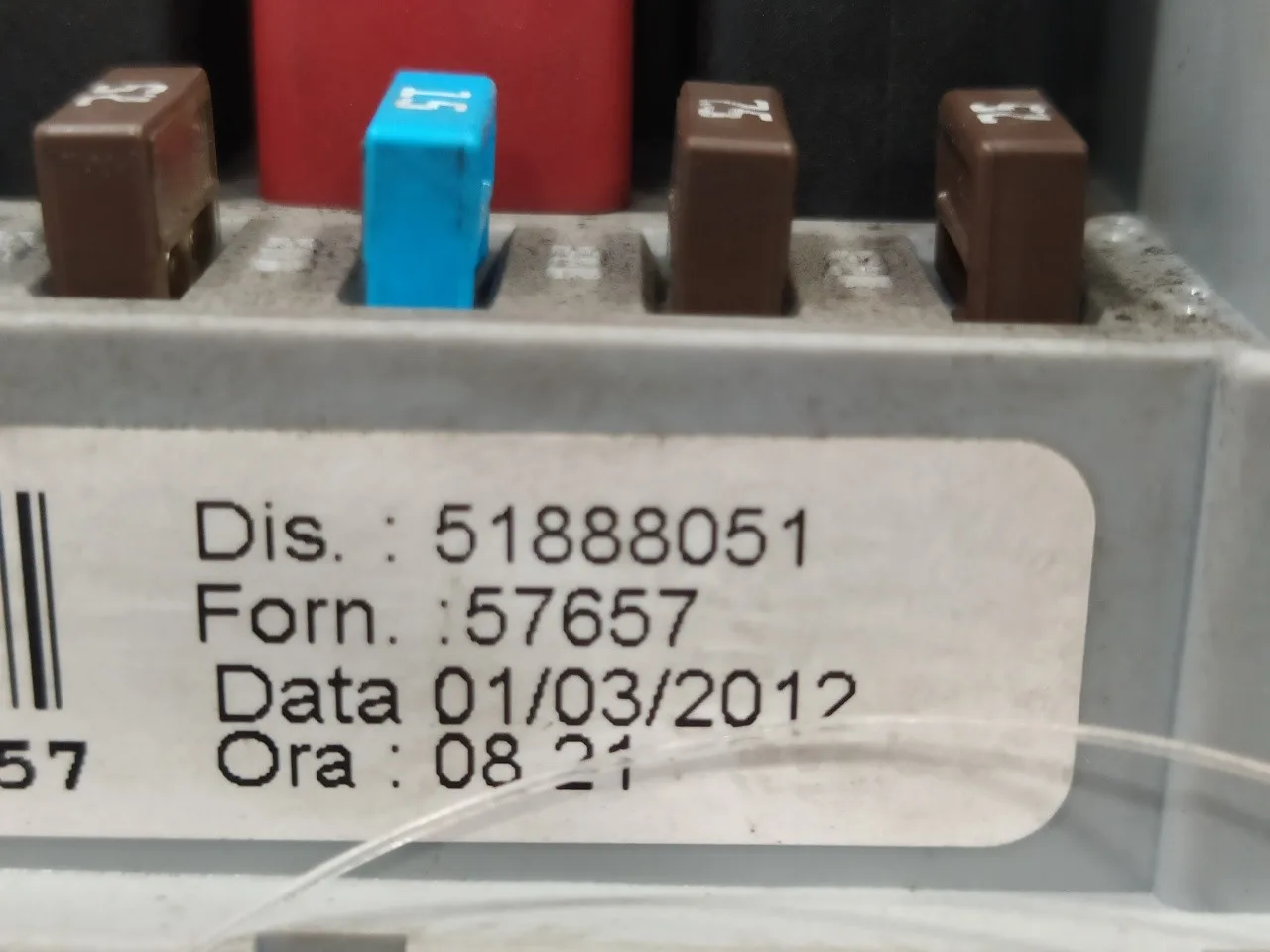 Caja Reles / Fusibles para Lancia Musa (184)