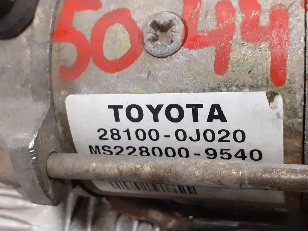 Motor Arranque para Toyota Yaris (Ncp1/Nlp1/Scp1)