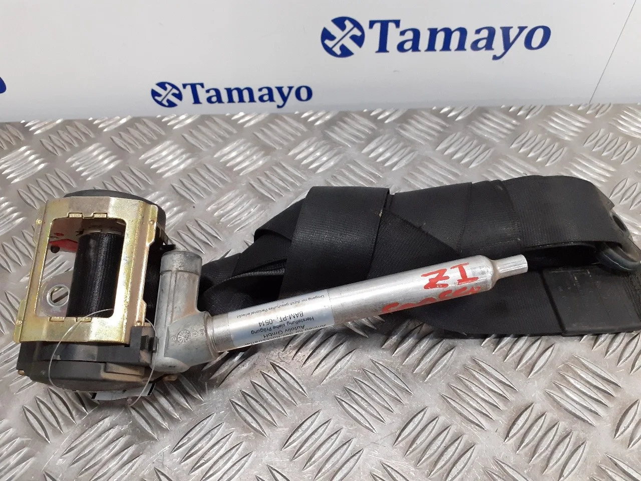 Cinturon Seguridad Delantero Izquierdo para Audi A3 (8L)