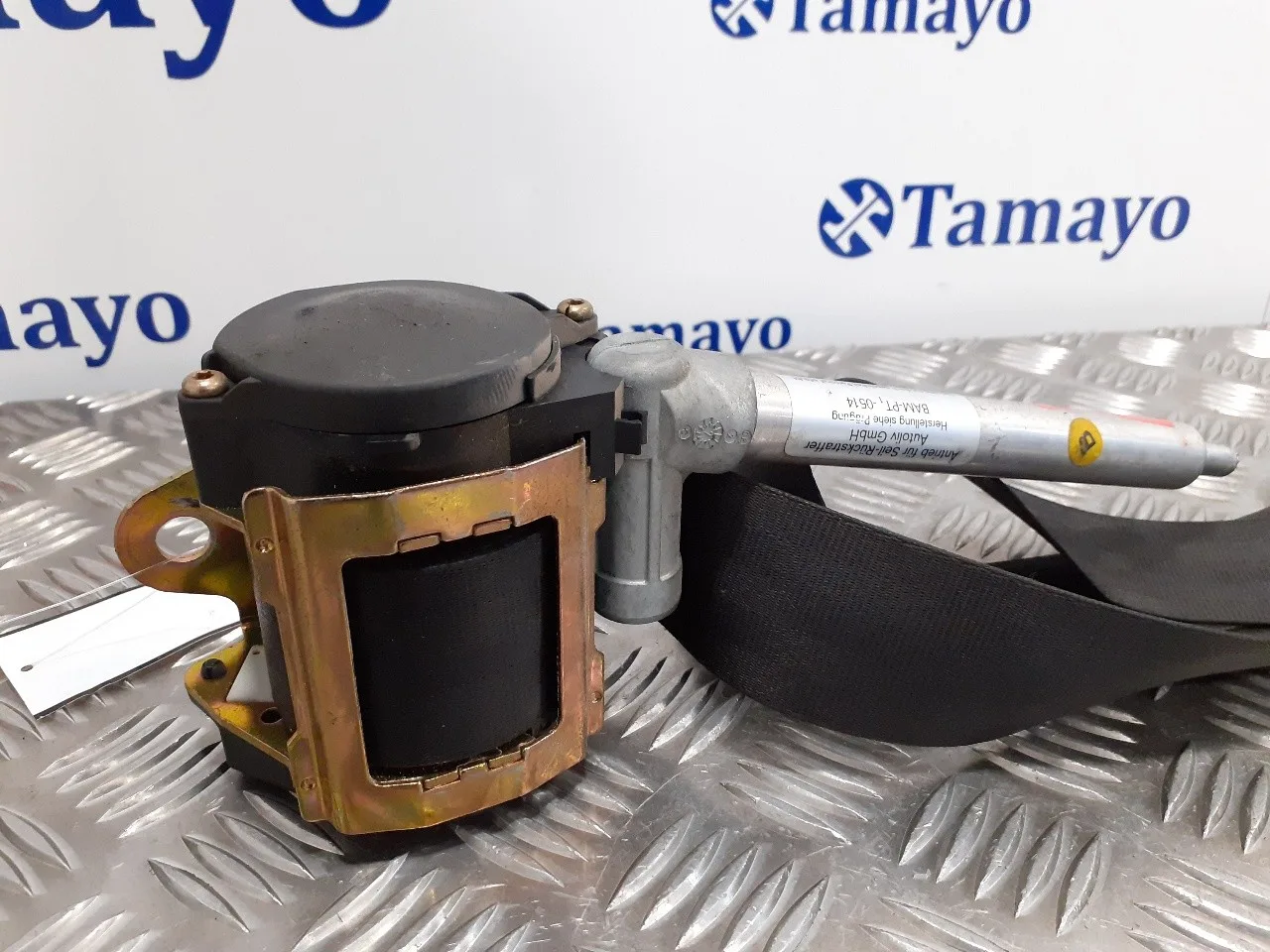 Cinturon Seguridad Delantero Derecho para Audi A3 (8L)