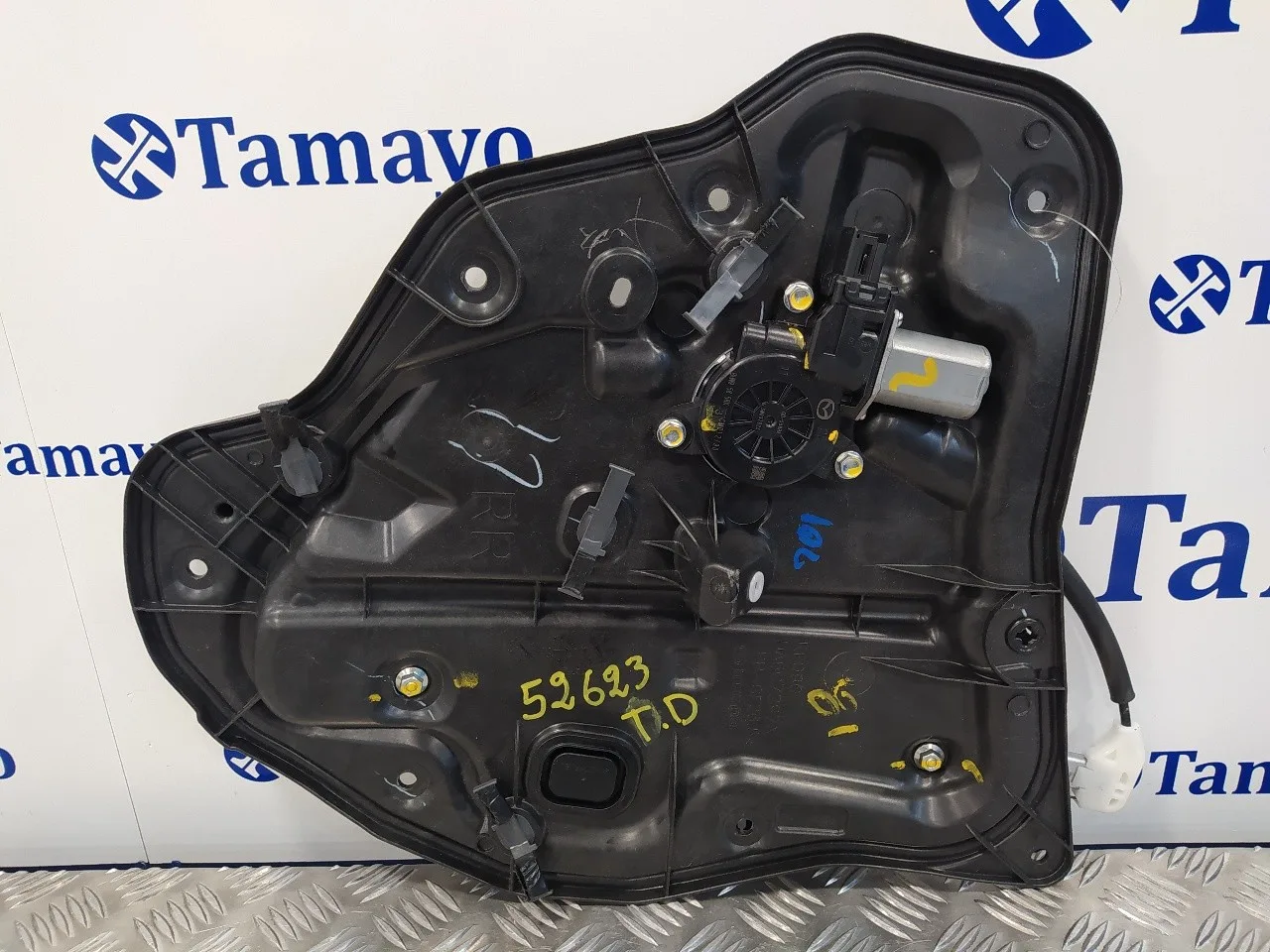 Elevalunas Trasero Derecho para Mazda 2 Lim. ()