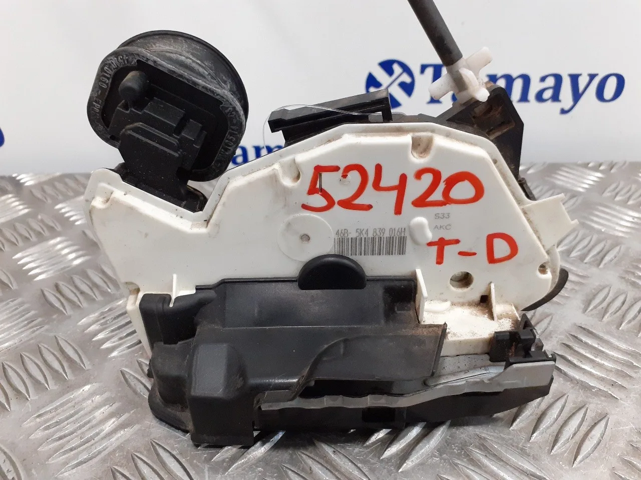 Cerradura Puerta Trasera Derecha para Volkswagen Golf Vi (5K1)