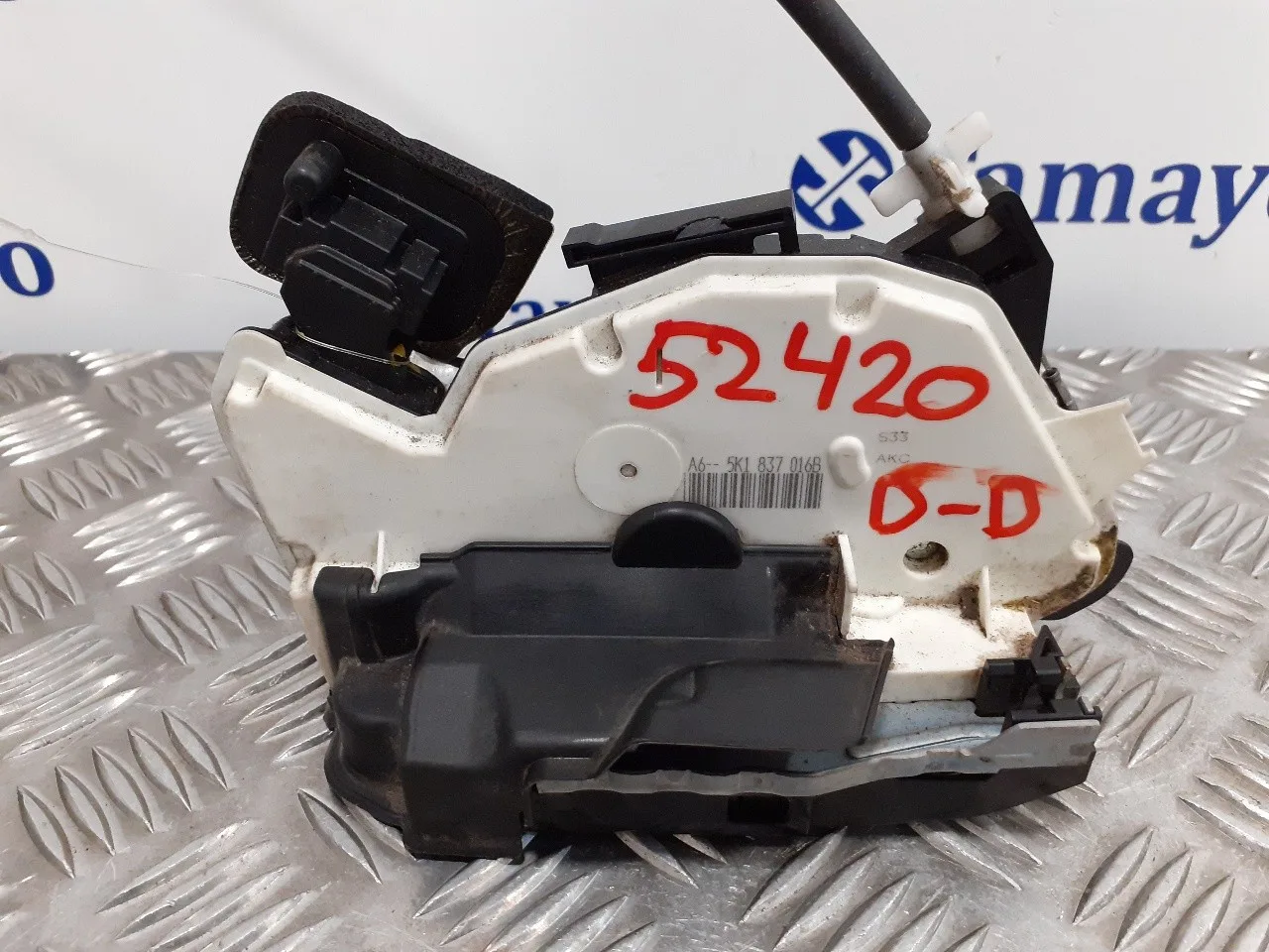 Cerradura Puerta Delantera Derecha para Volkswagen Golf Vi (5K1)