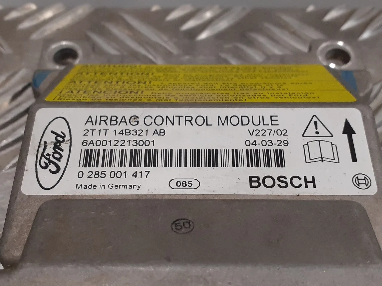 Centralita Airbag para Ford Transit Connect (Tc7)