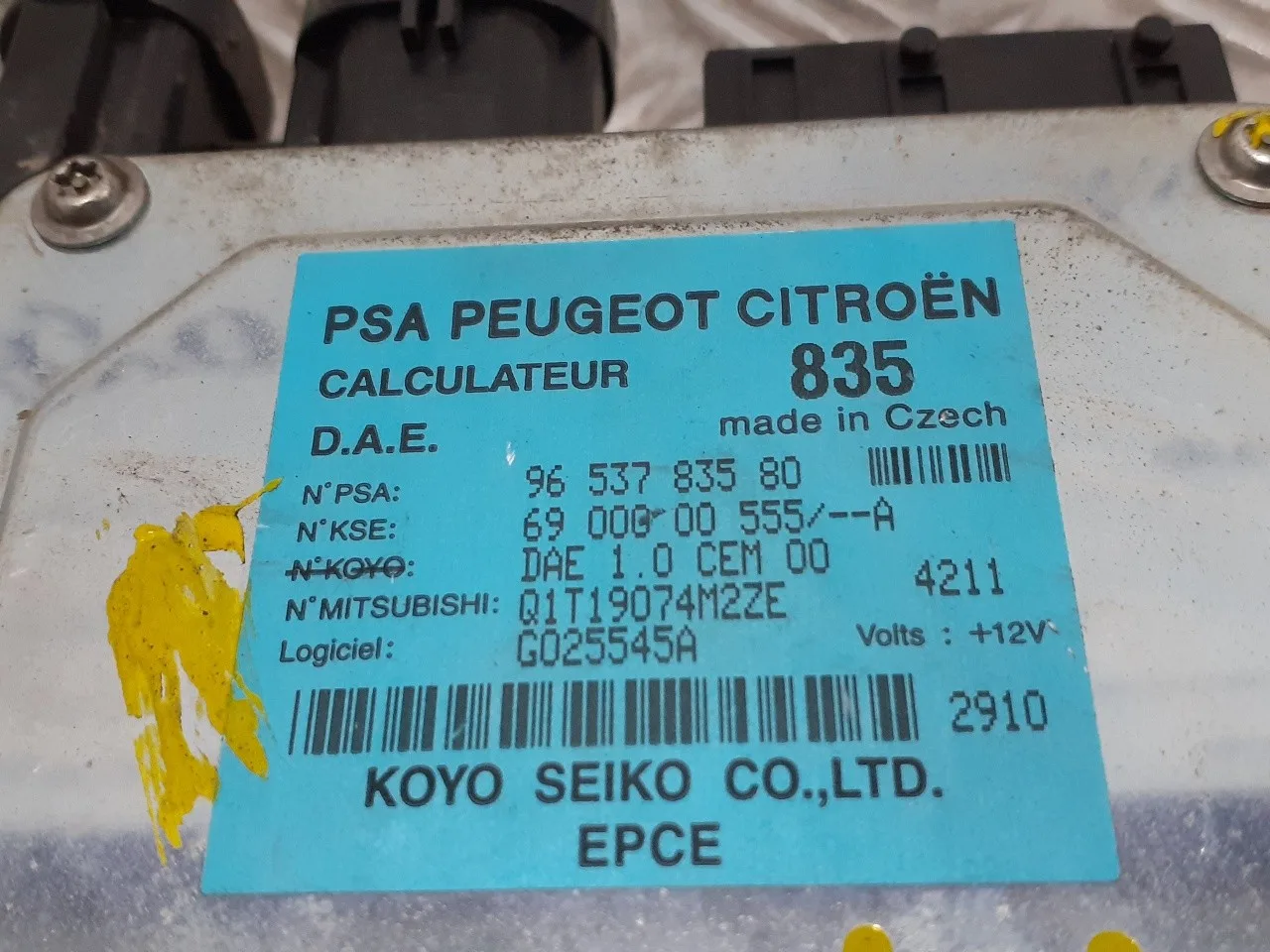 Centralita Direccion para Citroën C3