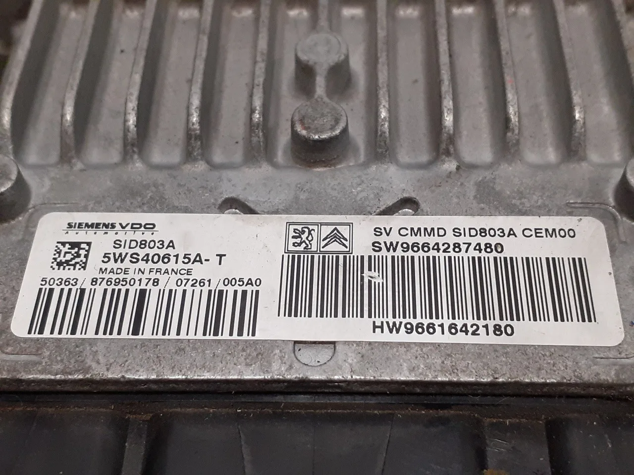 Centralita Motor Uce para Citroën C4 Grand Picasso