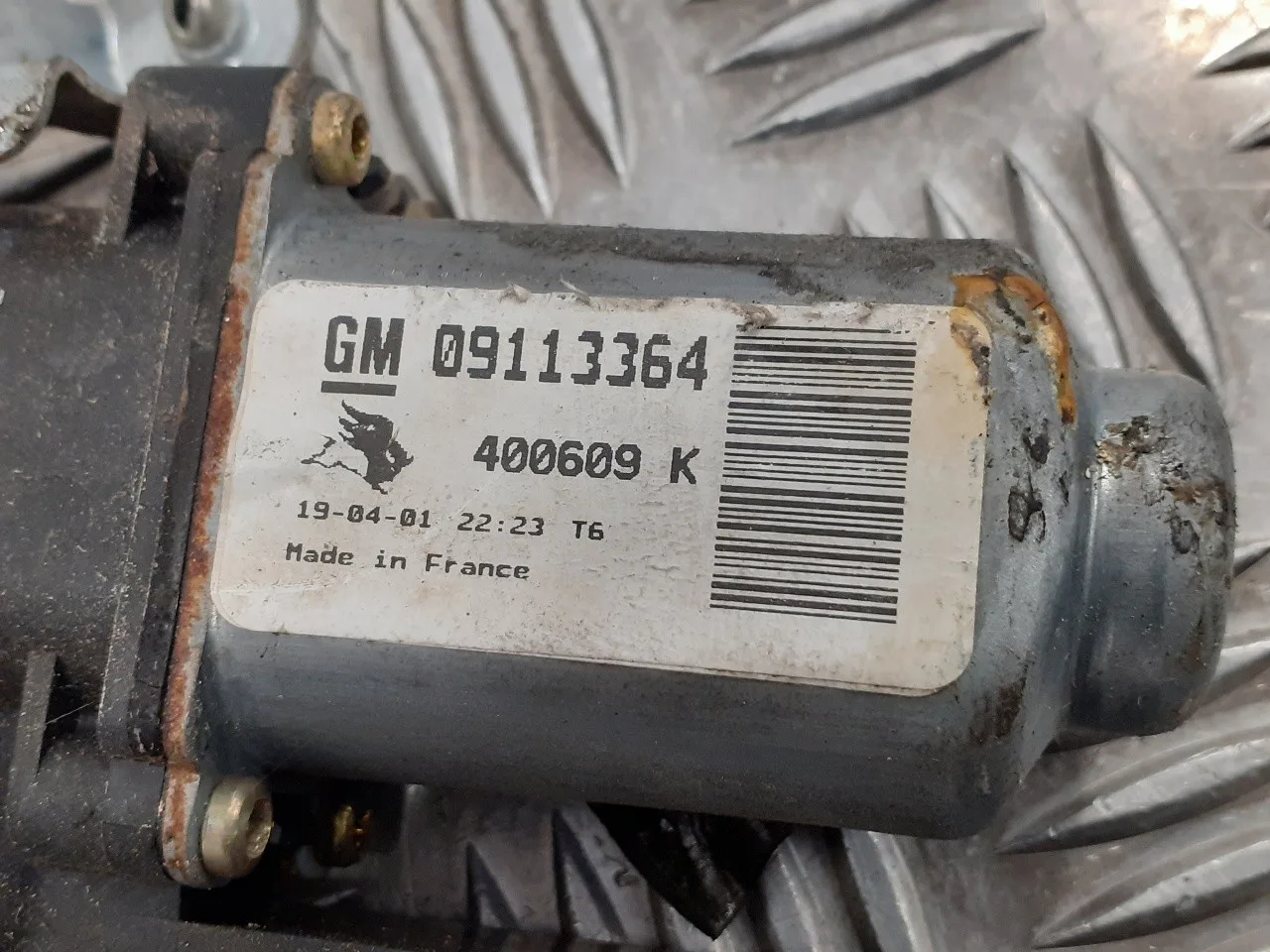 Elevalunas Delantero Derecho para Opel Corsa C