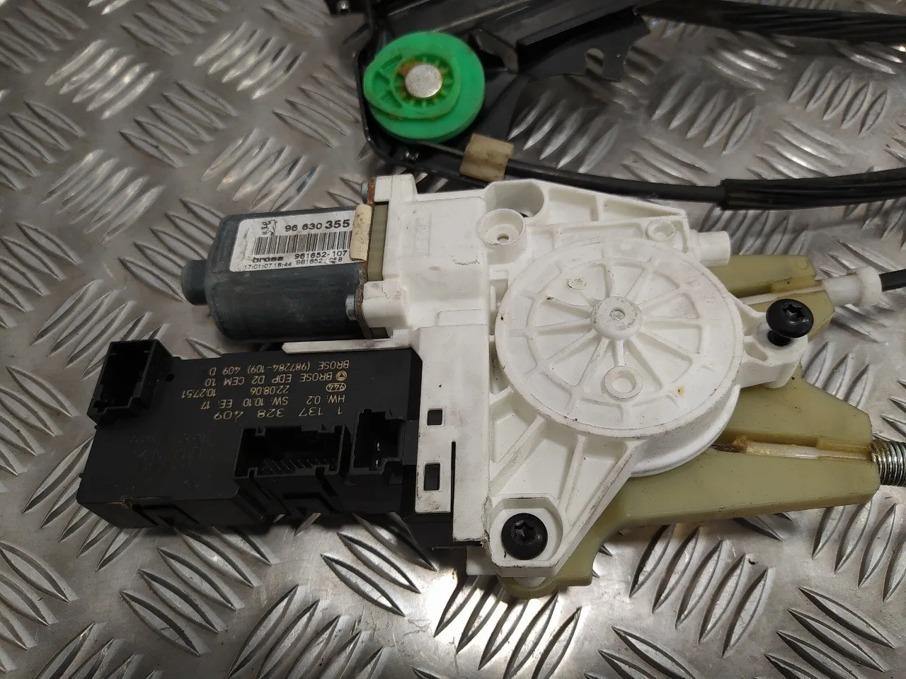 Elevalunas Delantero Derecho para Peugeot 407 Coupe