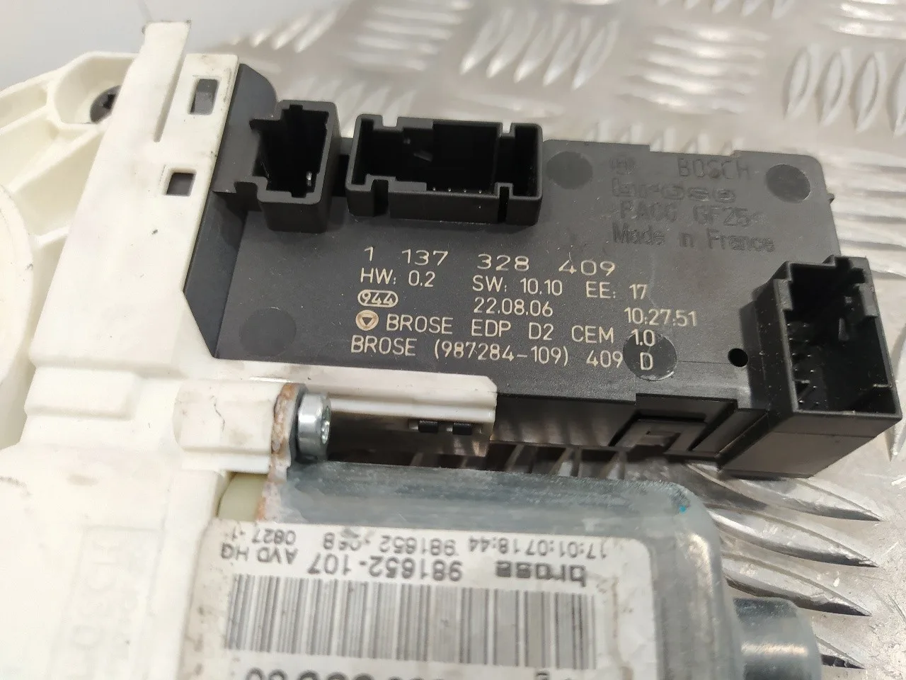 Elevalunas Delantero Derecho para Peugeot 407 Coupe