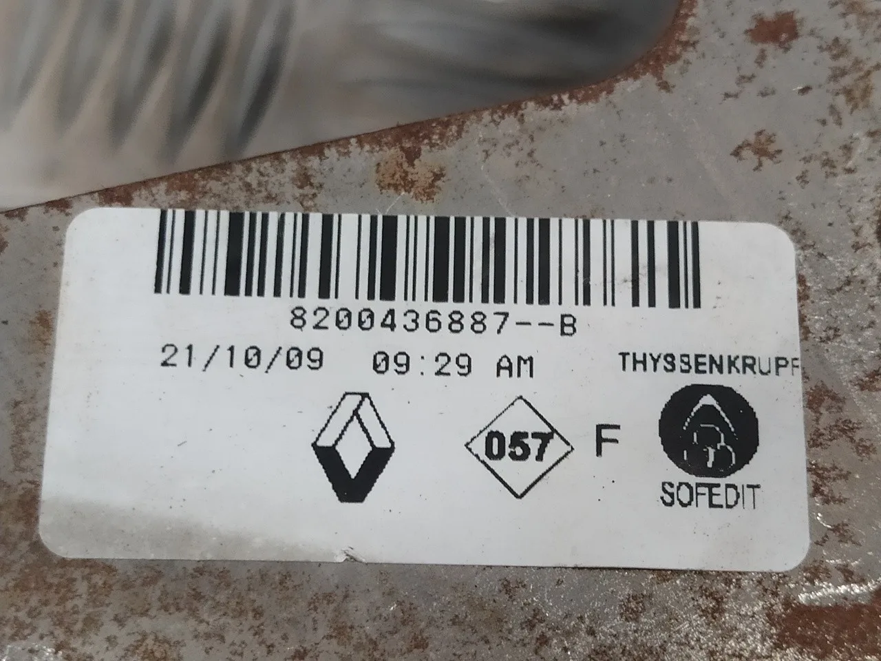 Pedal Freno para Renault Kangoo