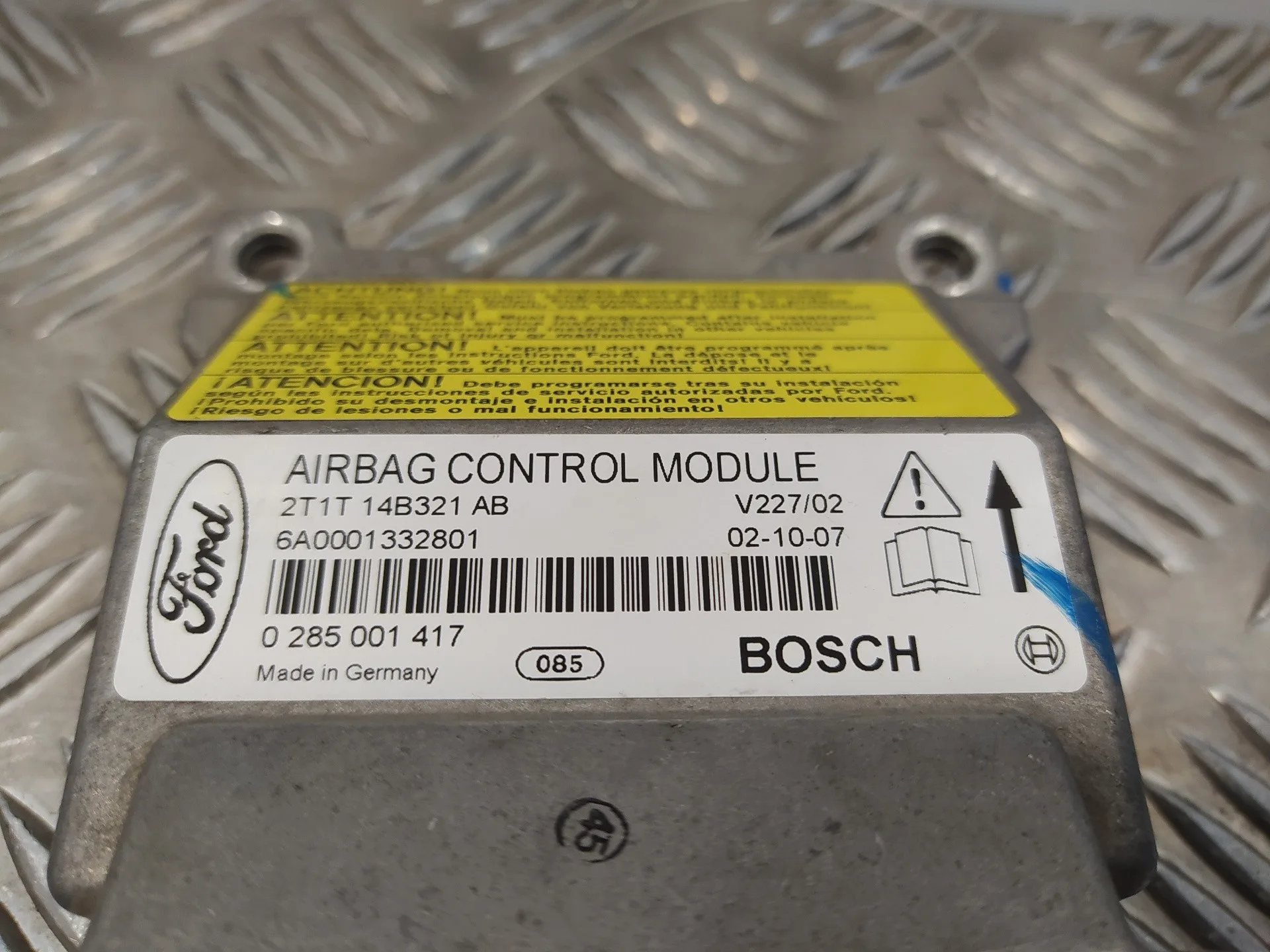 Centralita Airbag para Ford Tourneo Connect (Tc7)