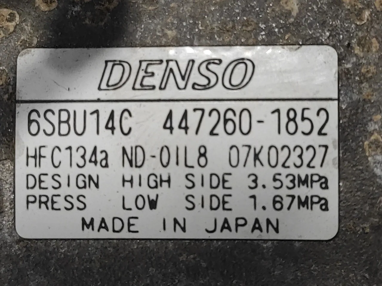 Compresor Aire Acondicionado para Bmw Serie 3 Berlina (E90)