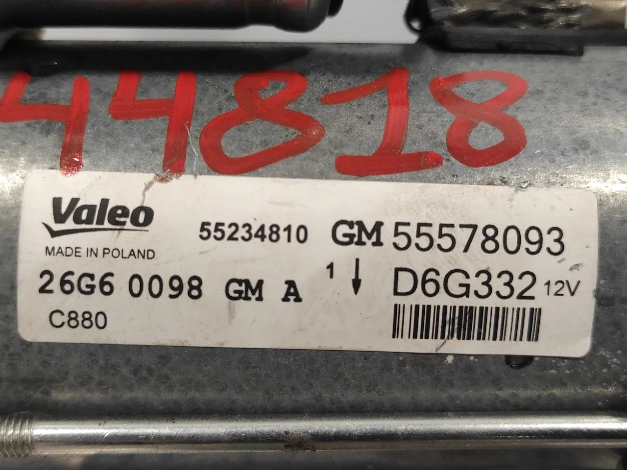 Motor Arranque para Opel Corsa E