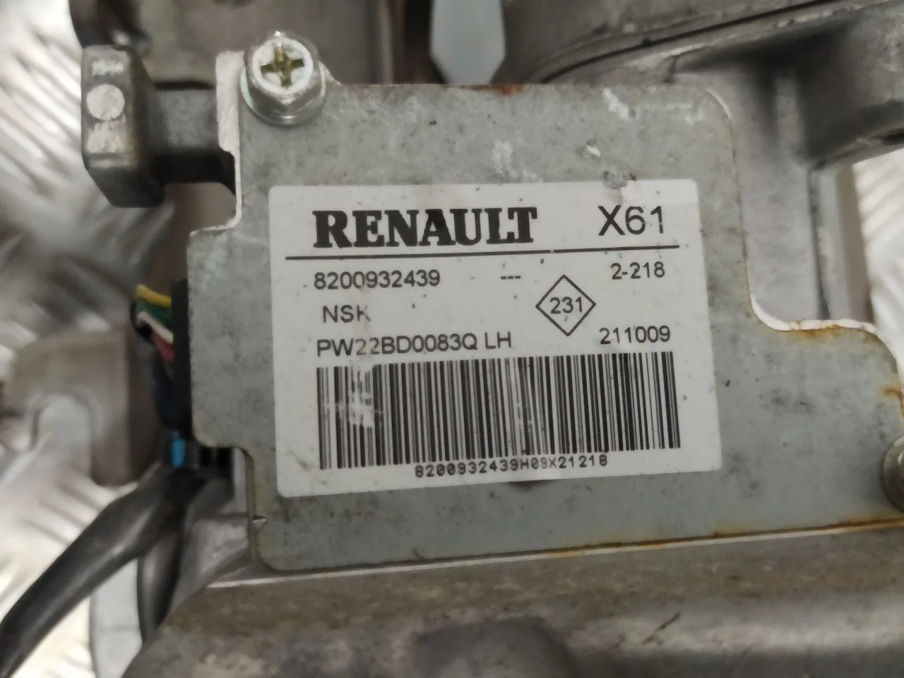 Columna Direccion para Renault Kangoo
