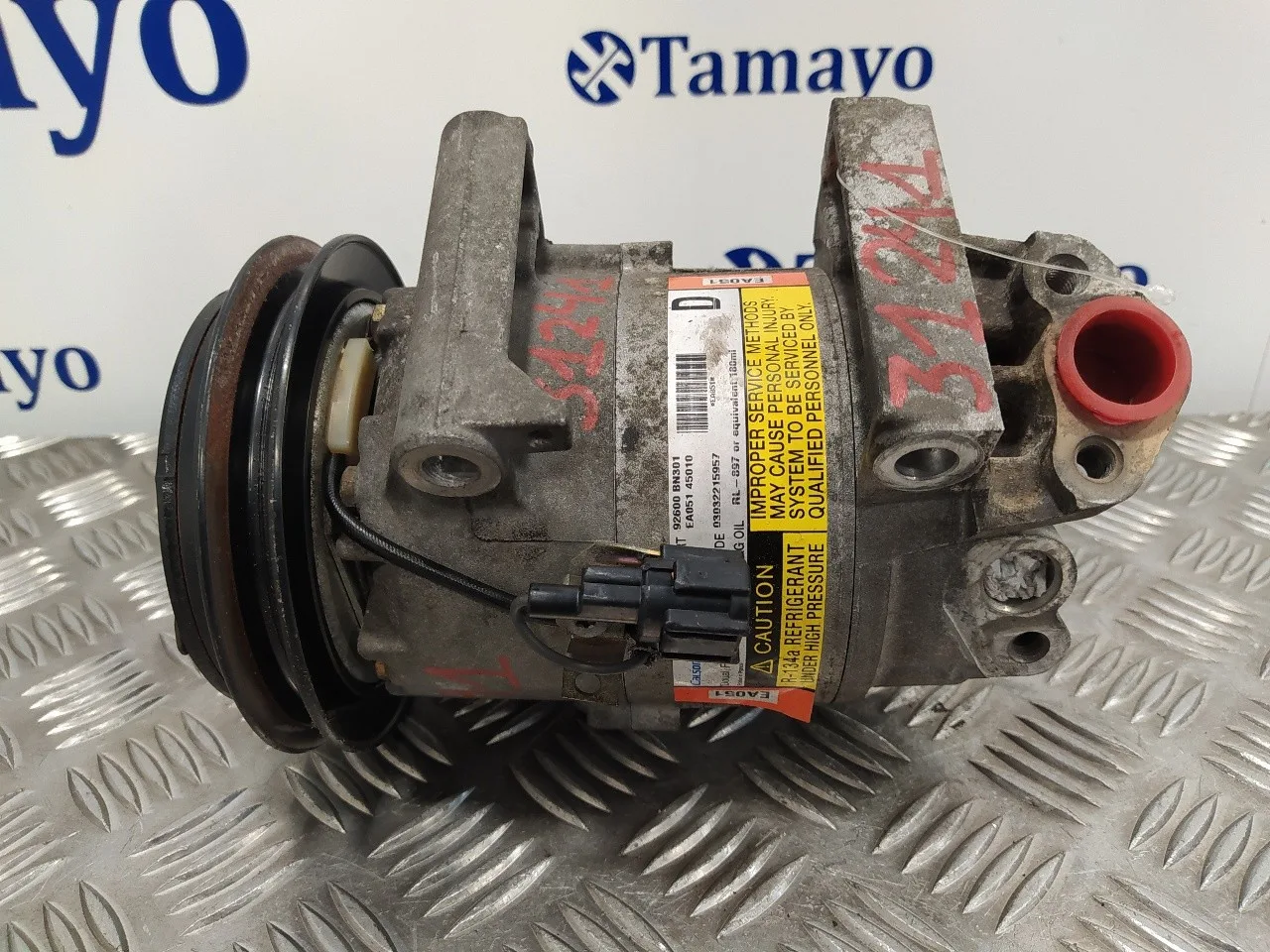 Compresor Aire Acondicionado para Nissan Primera Berlina (P12)