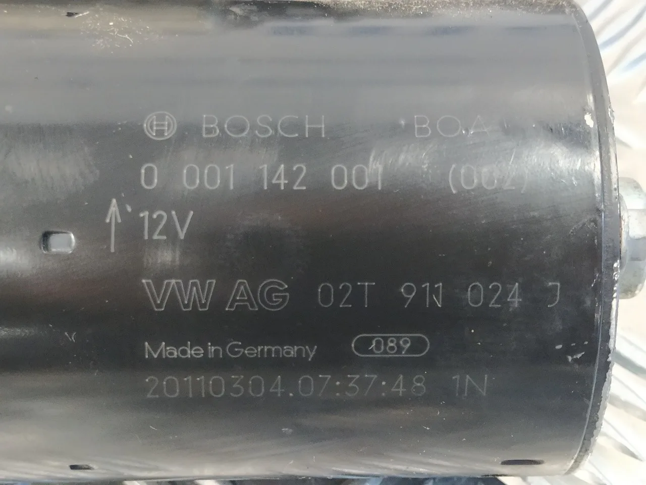 Motor Arranque para Audi A1 (8X)