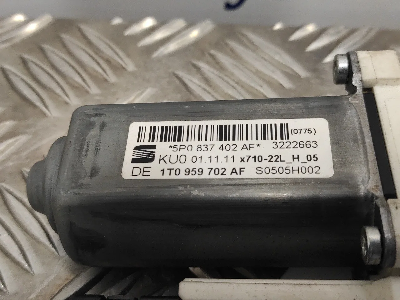 Motor Elevalunas Delantero Derecho para Seat Altea Xl (5P5)