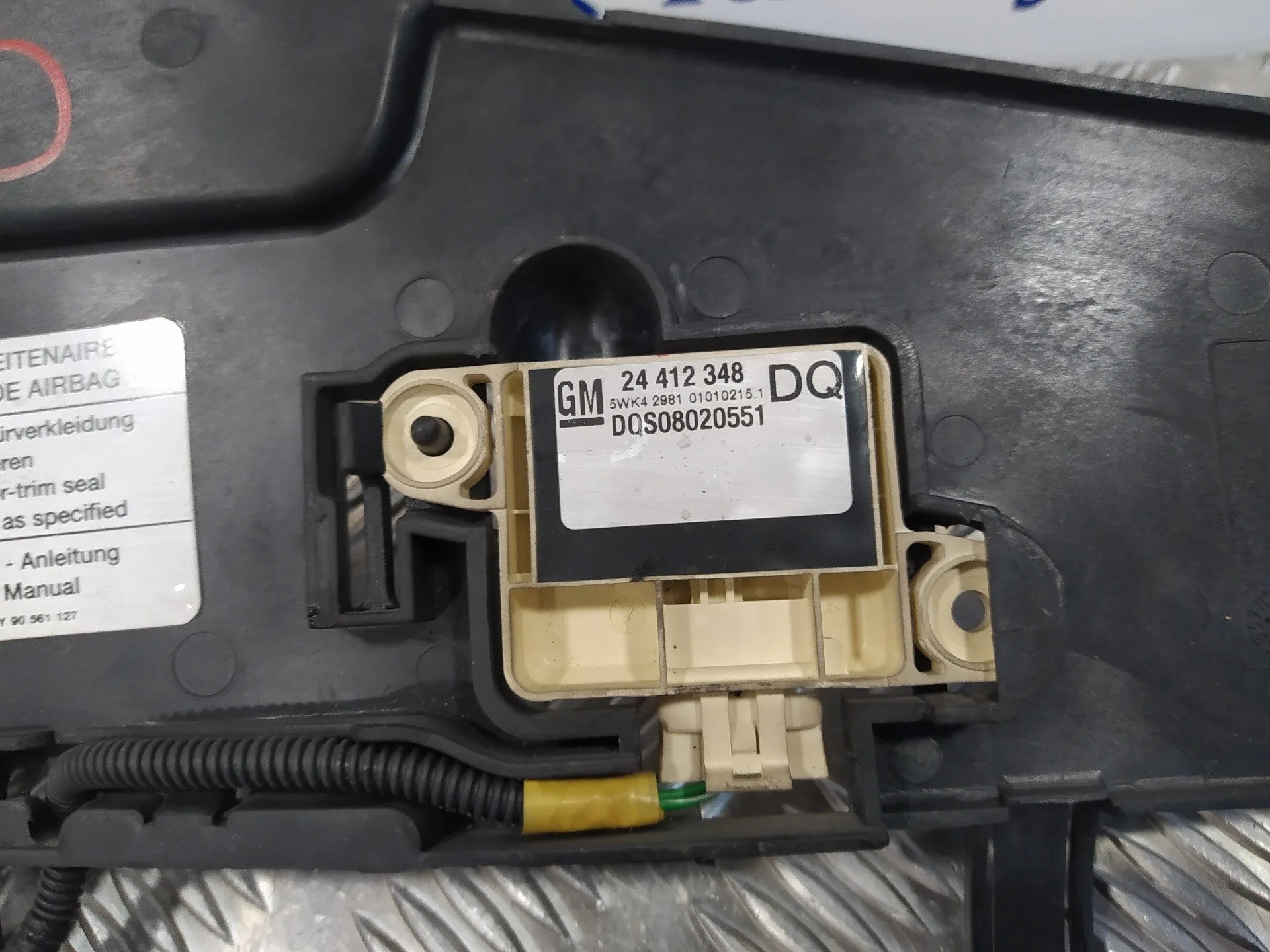 Sensor Airbag para Opel Astra G Cabrio