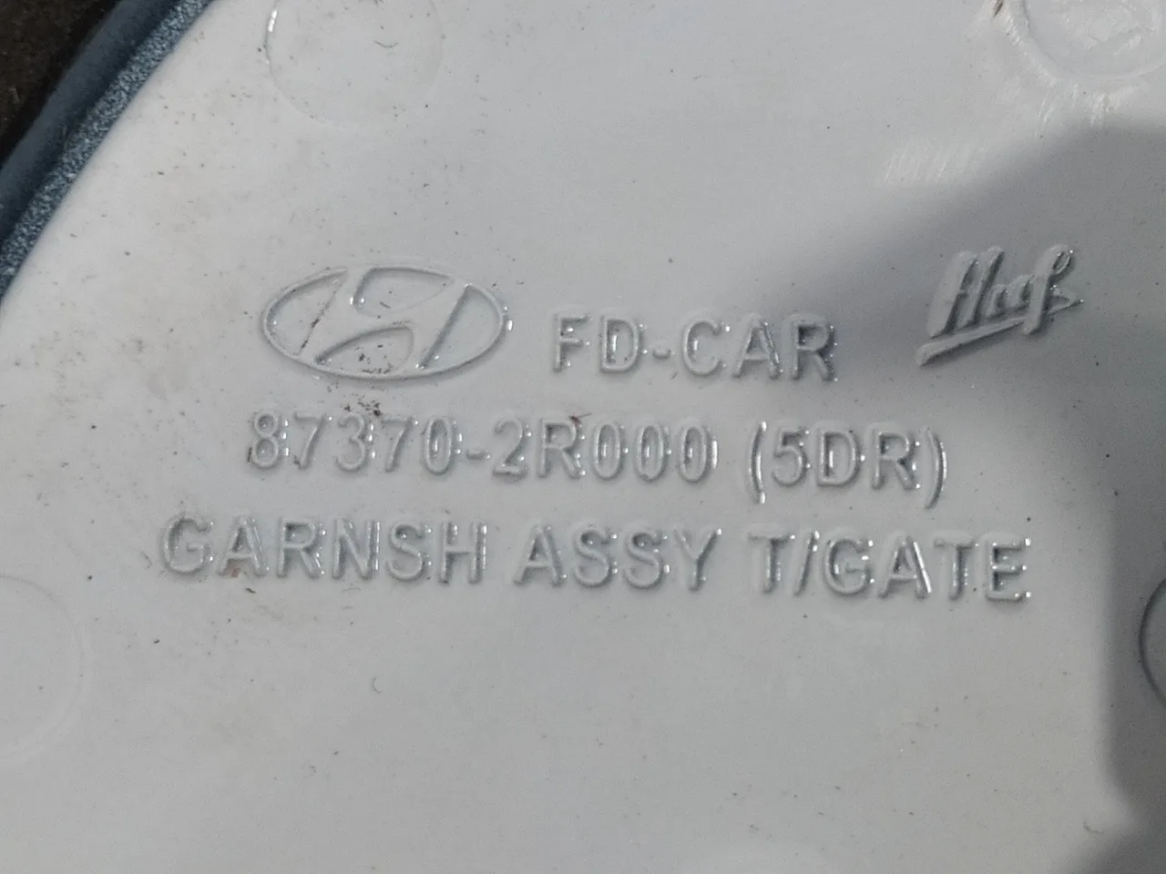 Maneta Exterior Porton para Hyundai I30