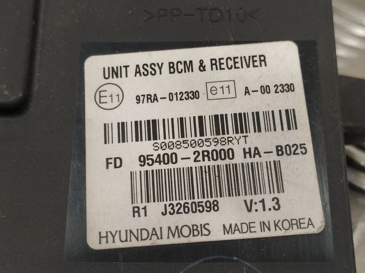 Modulo Electronico para Hyundai I30