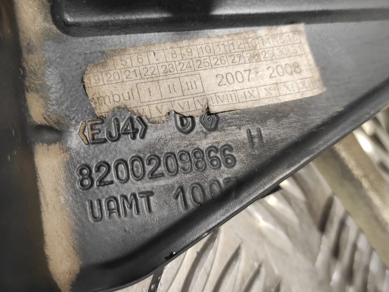 Motor Limpia Delantero para Dacia Logan