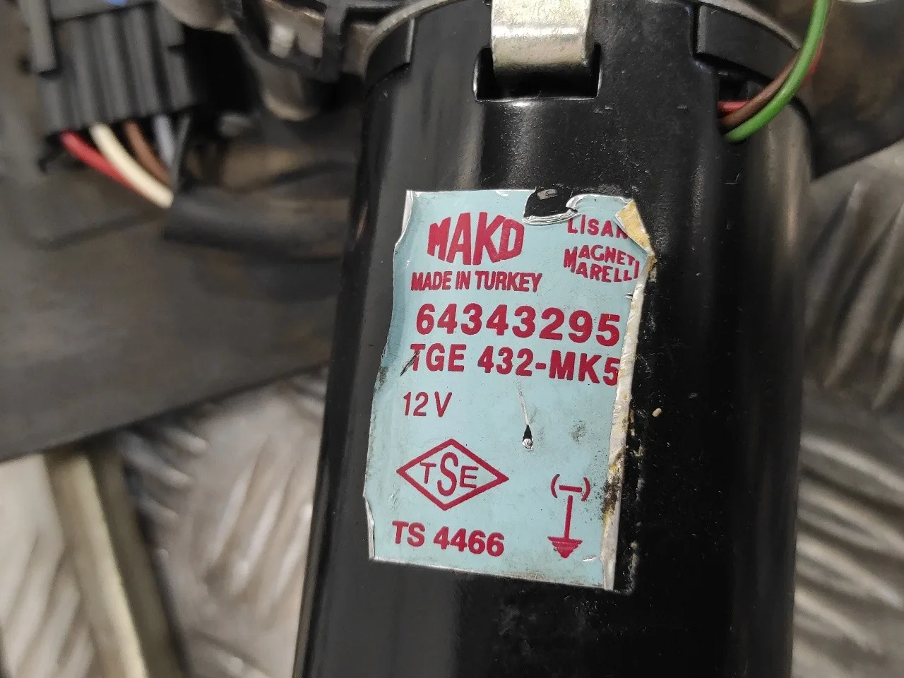 Motor Limpia Delantero para Dacia Logan
