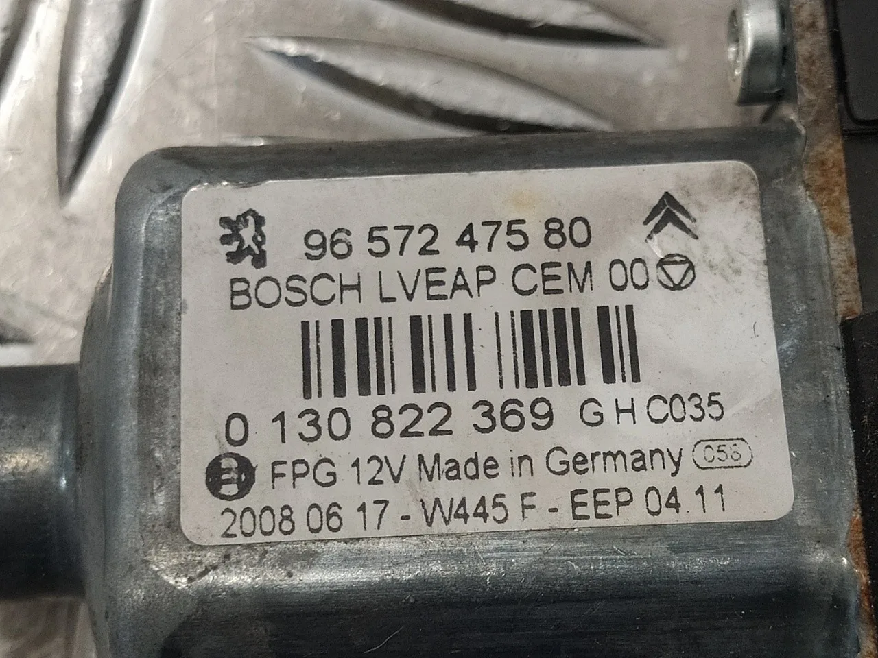 Elevalunas Delantero Derecho para Peugeot 308 Sw