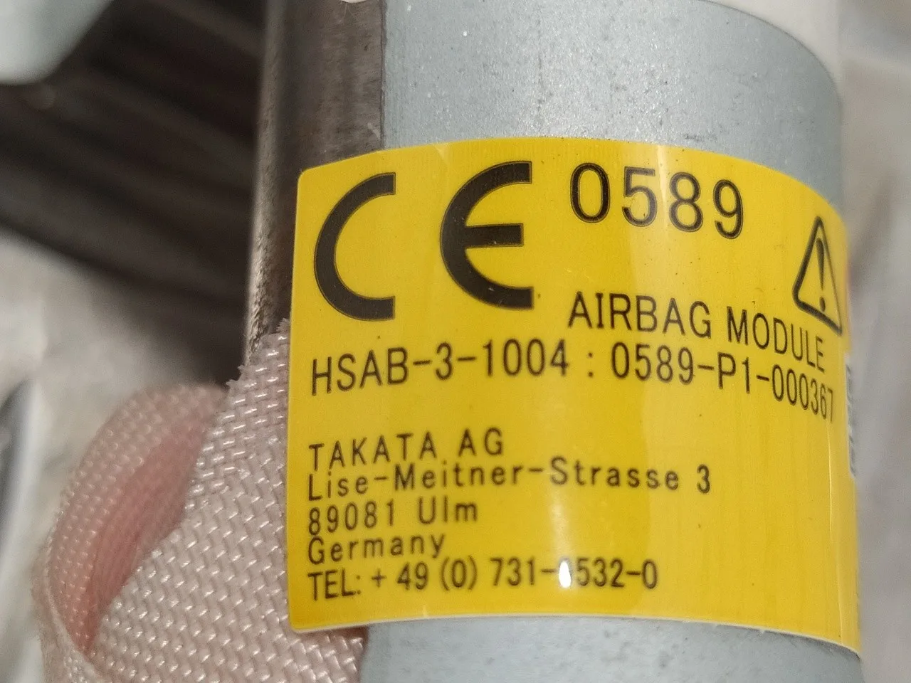 Airbag Cortina Delantero Izquierdo para Mazda 2 Lim. ()