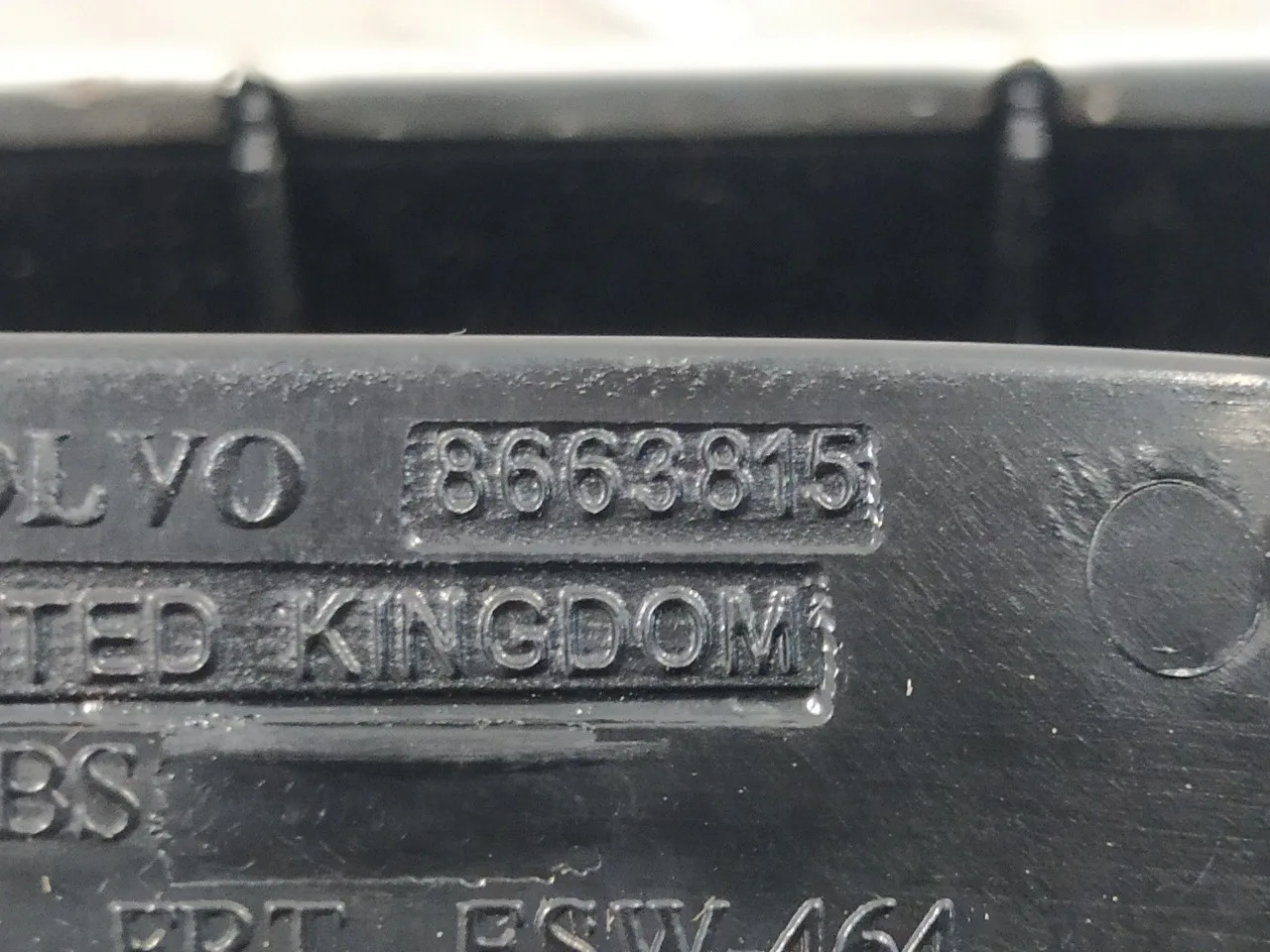 Mando Elevalunas Delantero Derecho para Volvo C30
