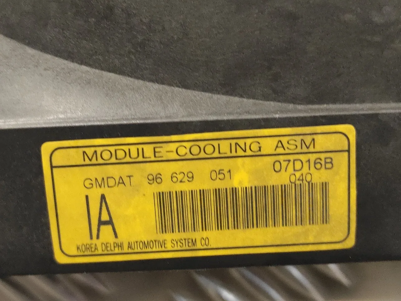 Electroventilador para Chevrolet Captiva