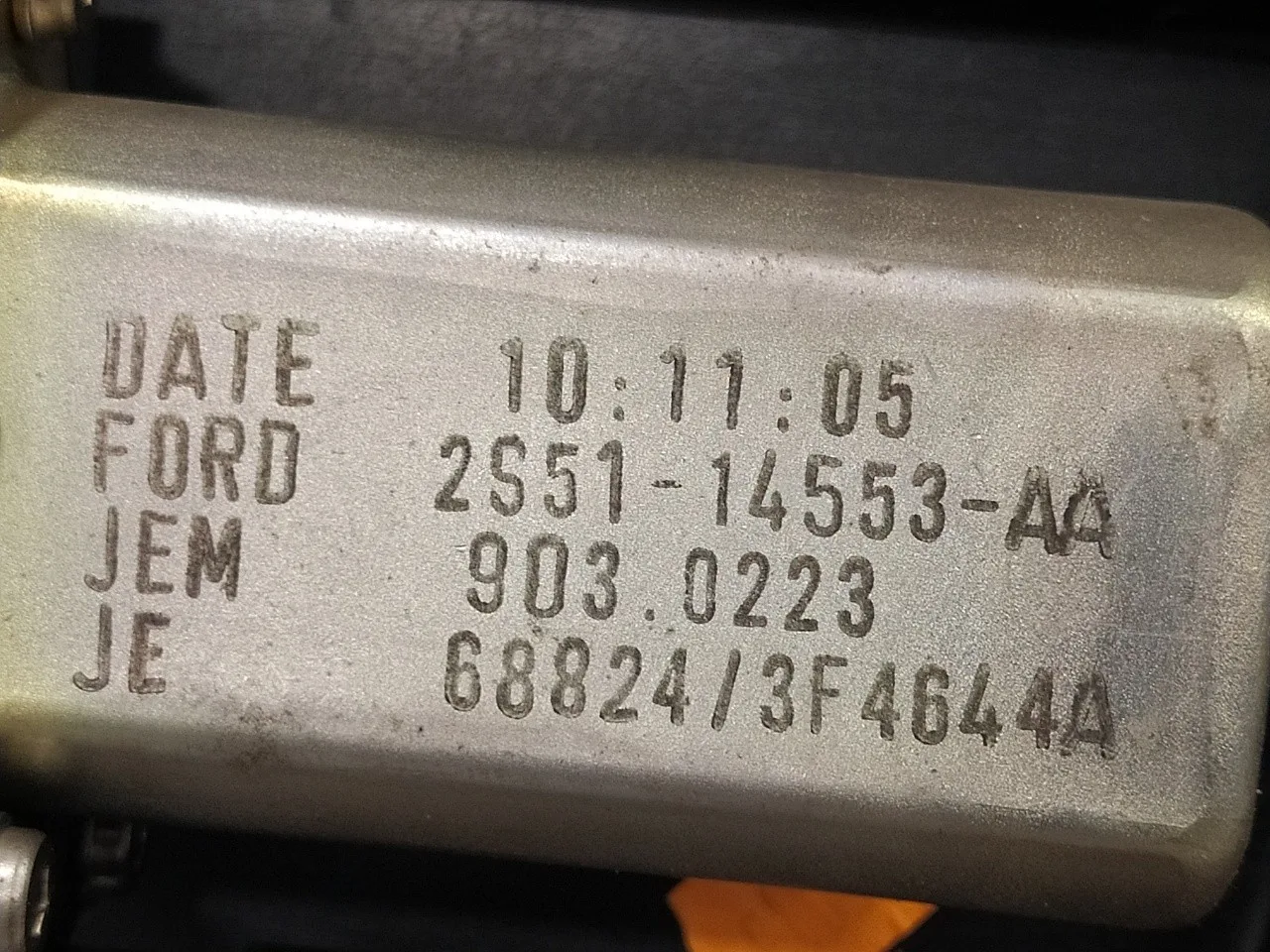 Elevalunas Delantero Derecho para Ford Fiesta (Cbk)