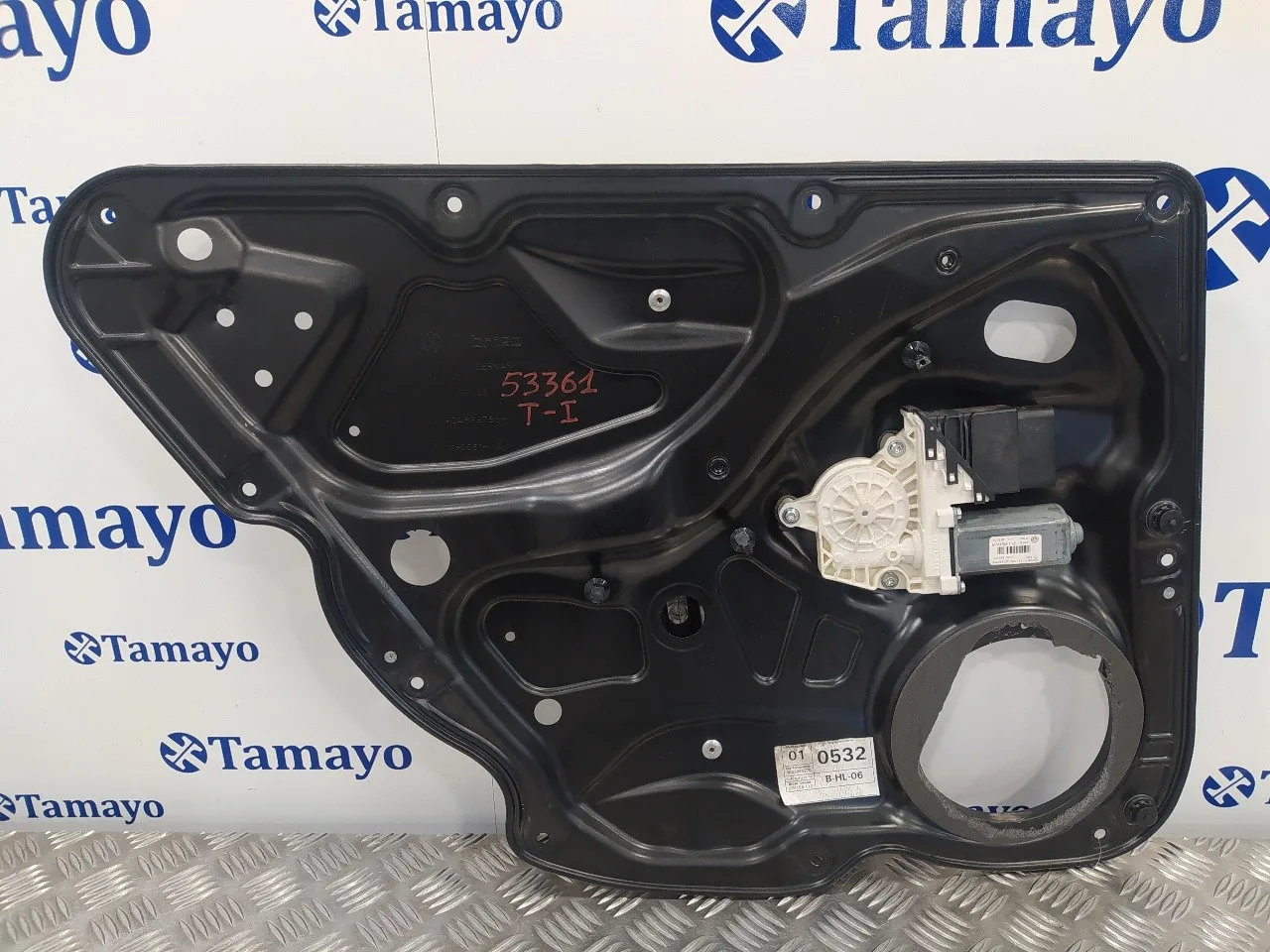 Elevalunas Trasero Izquierdo para Volkswagen Passat Variant (3C5)