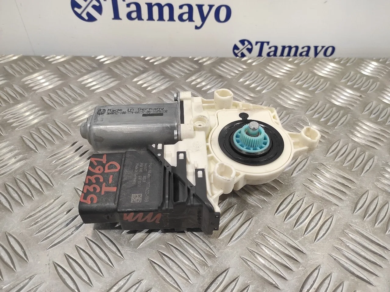 Motor Elevalunas Trasero Derecho para Volkswagen Passat Variant (3C5)