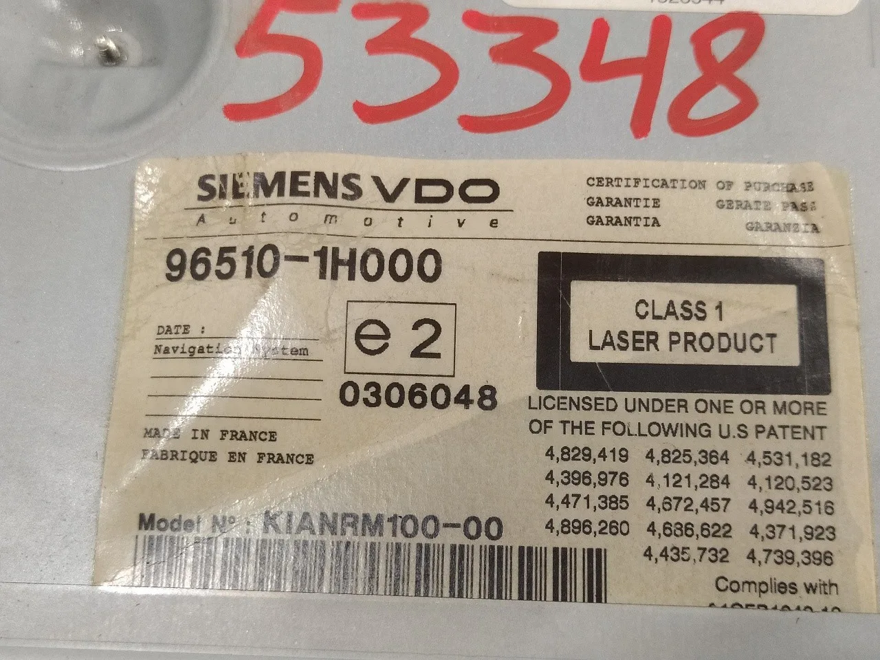 Sistema Audio / Radio Cd para Kia Cee'd